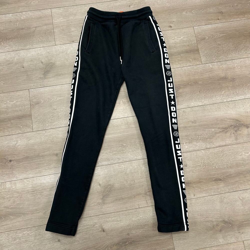 ALL CITY Just Don Logo Sweatpants BLACK Size Small S B20